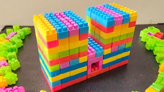 Satisfying DIY House ASMR/Building Blocks toys/block game/Lego building blocks#buildingblocks#lego
