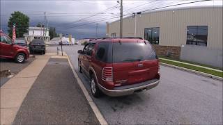 2003 Ford Explorer Eddie Bauer Red 3rd Row, 4x4 and SUNROOF!