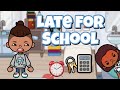 LATE FOR SCHOOL Morning Routine!! ⏰| Toca life world