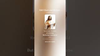 Feb15 Heart and Life based on Mt 5,17-37 #Jesus #gospel
