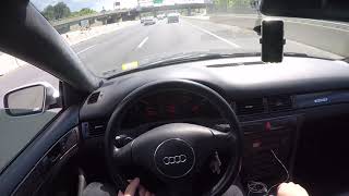 2003 Audi Rs6 C5 No Mufflers Pov Video Sound