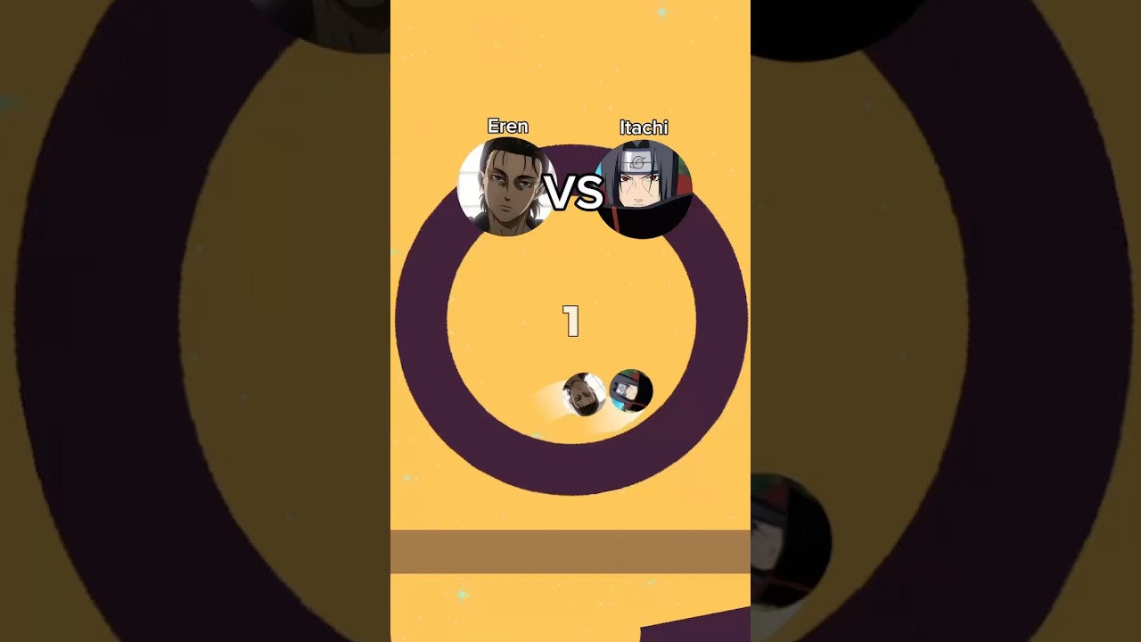 Eren VS Itachi #marblerace #aicoversongs #songcover #fyp#erenyeager #itachiuchiha #attackontitan