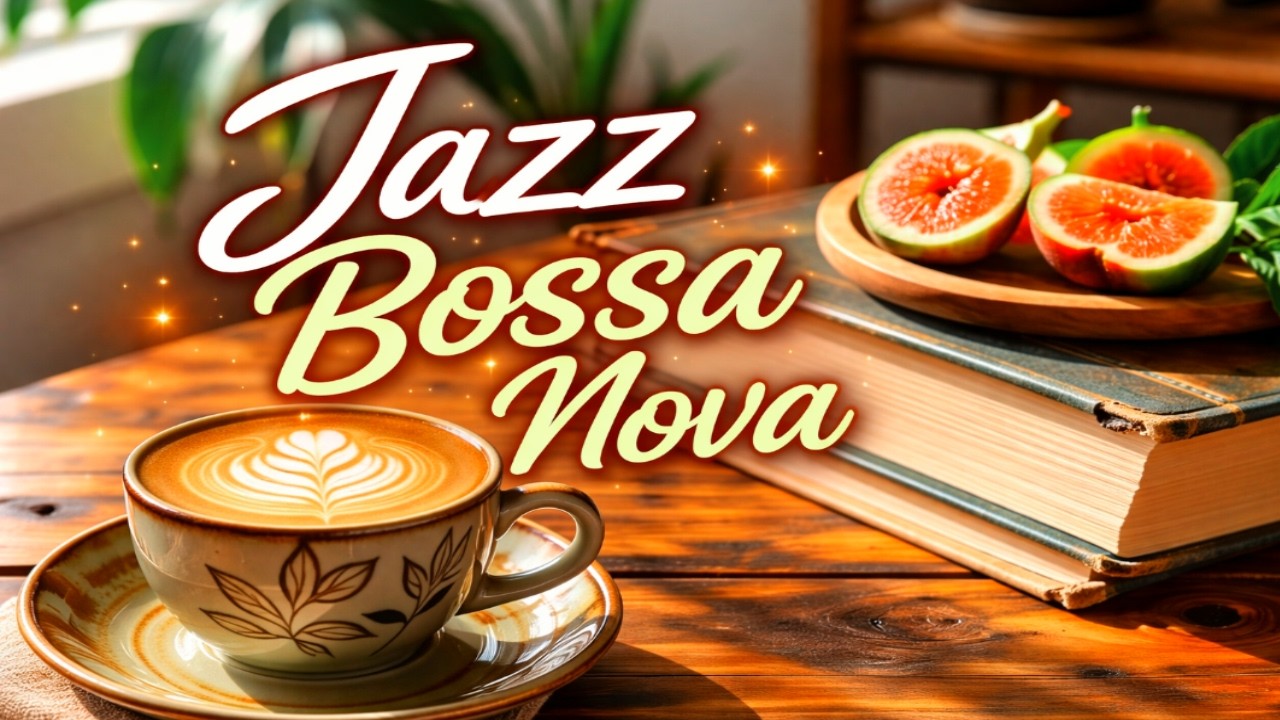 Relaxing Bossa Nova Cafe ☕ Smooth Jazz Music for Study, Work, Focus & Stress Relief Coffee Ambience