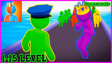 Giant Rush Gameplay Walkthrough Part 1 Level 1-15 (IOS/Android)