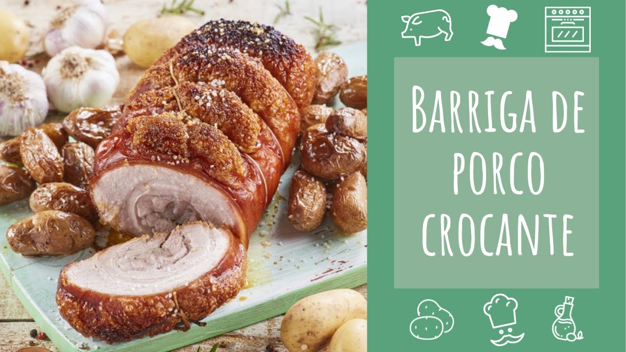 Receita de Barriga de porco crocante