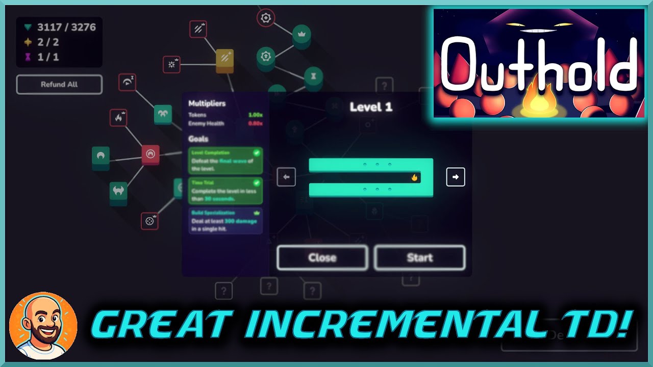 Incremental Tower Defense DONE RIGHT! | Outhold [Full Version] Gameplay