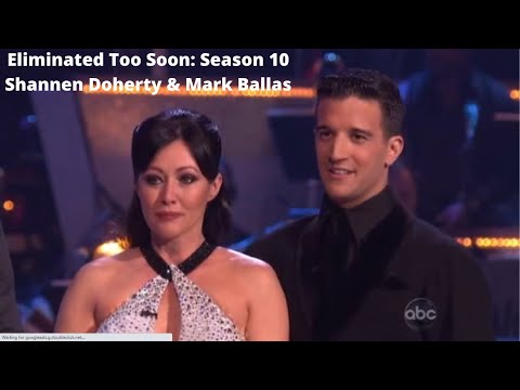 Eliminated Too Soon: Season 10 Shannen Doherty & Mark Ballas