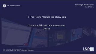 D20-1067 l Build DNP DCA Project and Device v1