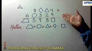 PROBLEMAS CON CRIPTOGRAMAS