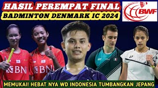 Hasil Semua Sektor Perempat Final Badminton Denmark International Challenge 2024 Hari Ini