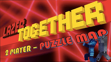 LASER TOGETHER | Minecraft co-op puzzle map part 1 (dutch)
