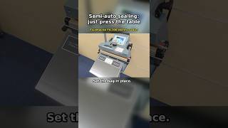 Semi-Auto Sealing: Just Press the Table | Fujiimpulse FA-300