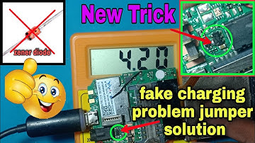 China mobile fake charging solution || Fake Charging Solution || china charging ic jumper✅