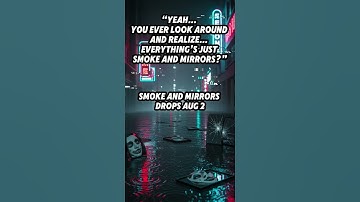 Everything’s fake till it breaks. Smoke and Mirrors drops Aug 2.#SmokeAndMirrors #GSM