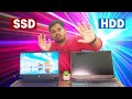SSD VS HDD Live Speed Test comparision and Performance Review | Abhi Tech Tips