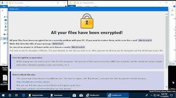 AppCheck Anti-Ransomware : CrySis Ransomware (.id-{Random}.[1btc@cock.li].arrow) Block Video