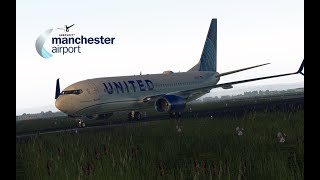****Beautiful**** landing at Aerosoft Manchester Airport | X-Plane 11
