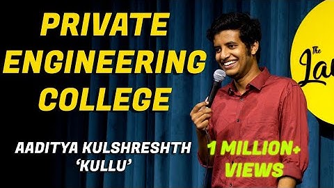 Private Engineering College | Stand up Comedy | Aaditya Kulshreshth 