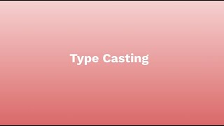 Python Type Casting: Converting Data Types with Ease