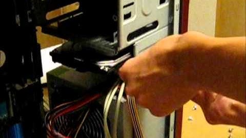 PC-Build Series: How to Build a Computer: Part 5 Installing the Hard Drive