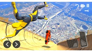 Car Stunts - Car Games 2021 | Superhero Car Stunts #6 | Android Gameplay screenshot 5