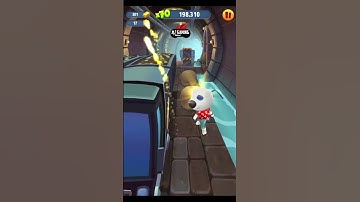 Talking Tom Gold Run Hawaiian Hank Runs in The Under Tunnel Funny Race Android iOS Gameplay #Shorts