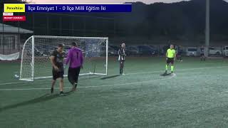 PENALTILAR  I  İlçe Emniyet 2 - 1 İlçe Milli Eğitim İki  I  Fethiye Kurumlar Arası Futbol Turnuvası
