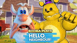 Booba Plays: Hello Neighbor Fast Fredbear mod