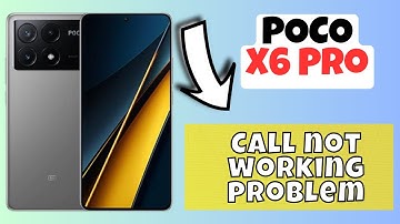 Call not working problem POCO X6 Pro || How to solve call problems issues