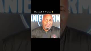 Is this the wildest take in MMA history?  👀
