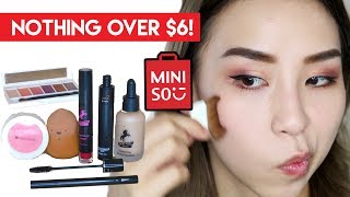 Testing Cheap Miniso Makeup! Nothing Over $6!