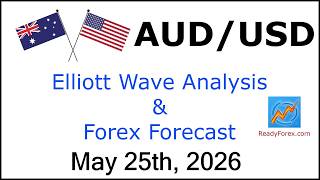 AUD USD Elliott Wave Analysis | Forex Forecast | May 25 2026 | AUDUSD Analysis Today