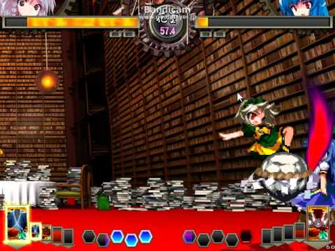 東方非想天則十六夜咲夜vs比那名居天子.avi