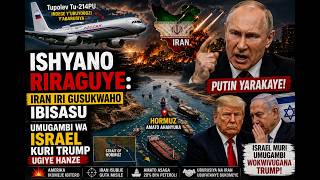 ISHYANO RIRAGUYE: Iran Iri Gusukwaho Ibisasu, Umugambi wa Israel kuri Trump Ugiye Hanze screenshot 2