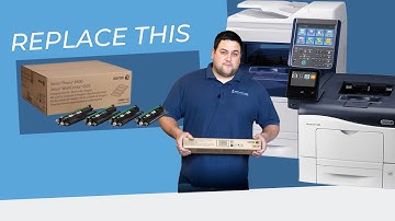 How to replace the imaging units on your Xerox machine: VersaLink C400s, Phaser 6600