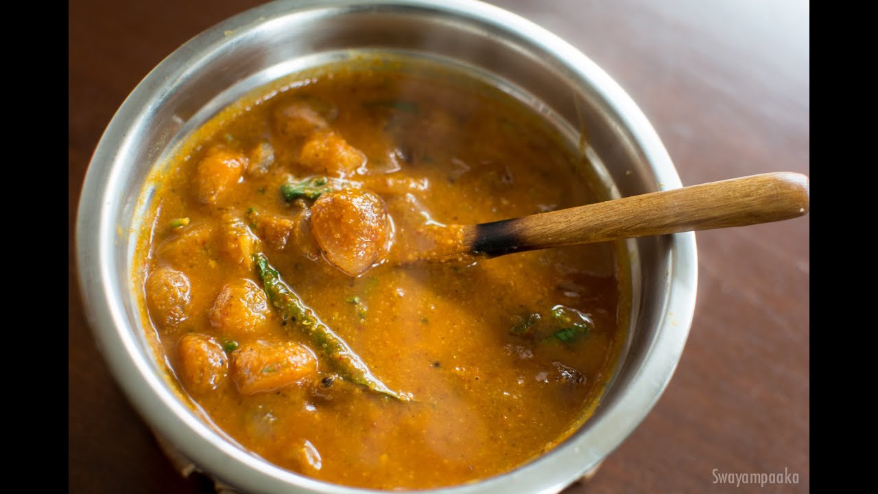 Pearl onions Gojju Sambar onion / shallots curry Vegan. gluten free