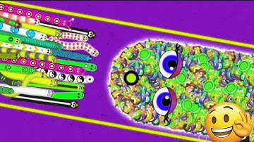 WORMZONE.IO SLITHER SNAKE 🥵 BEST KILL #gameplay #wormszone #game