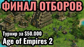 Vinchester и Dark в ФИНАЛЕ Отборов за $50.000?! Brazilian Dynasty в Age of Empires 2