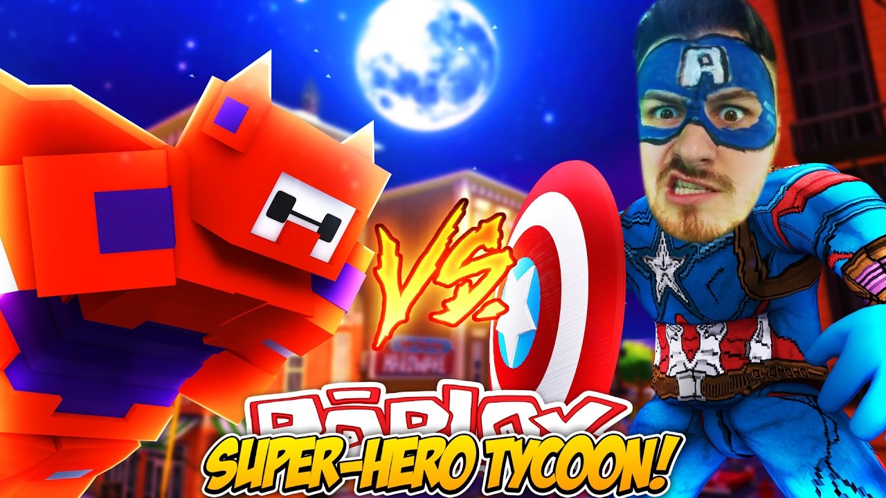 Roblox Adventure Ropo Is Captain America Super Hero Tycoon Youtube - little ropo roblox tycoon