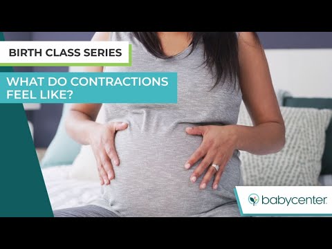 What do contractions feel like?