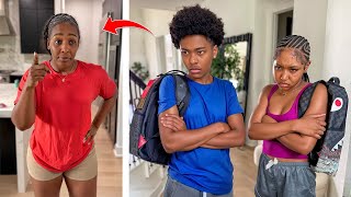 MOM Sends Siblings Back To School! 😳 'Summer School' FULL MOVIE