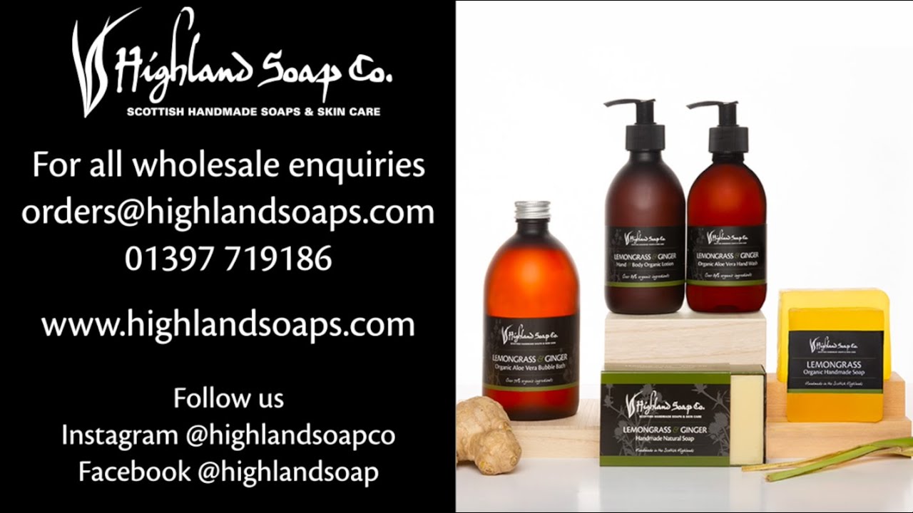 Becoming a Highland Soap Company stockist