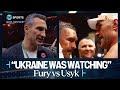  wladimir klitschko reacts after oleksandr usyk defeats tyson fury to become undisputed champion