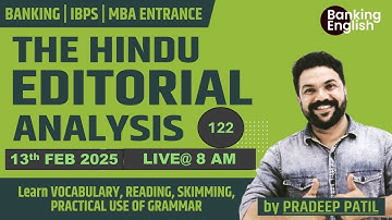 Learn VOCAB, READING, SKIMMING, ERRORS, GRAMMAR USE, 13 February , 2025  - PRADEEP PATIL
