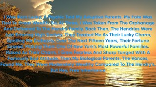 Full I was born lucky; a psychic told my adoptive parents. My fate was tied to great wealth. News