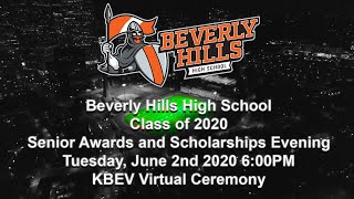 Senior Awards Night 2020 | Beverly Hills High School
