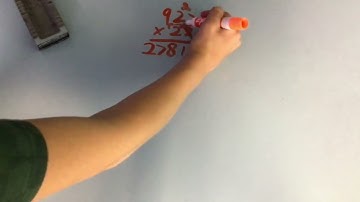 Multiplying Using the Traditional Algorithm