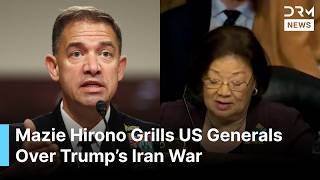 “Another Endless War?” Mazie Hirono Grills US Generals Over Trump’s Iran War Strategy | AC1G