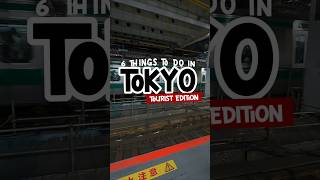 6 THINGS TO DO IN TOKYO AS A TOURIST 🇯🇵✈️ #discovertokyo #japan #tokyo