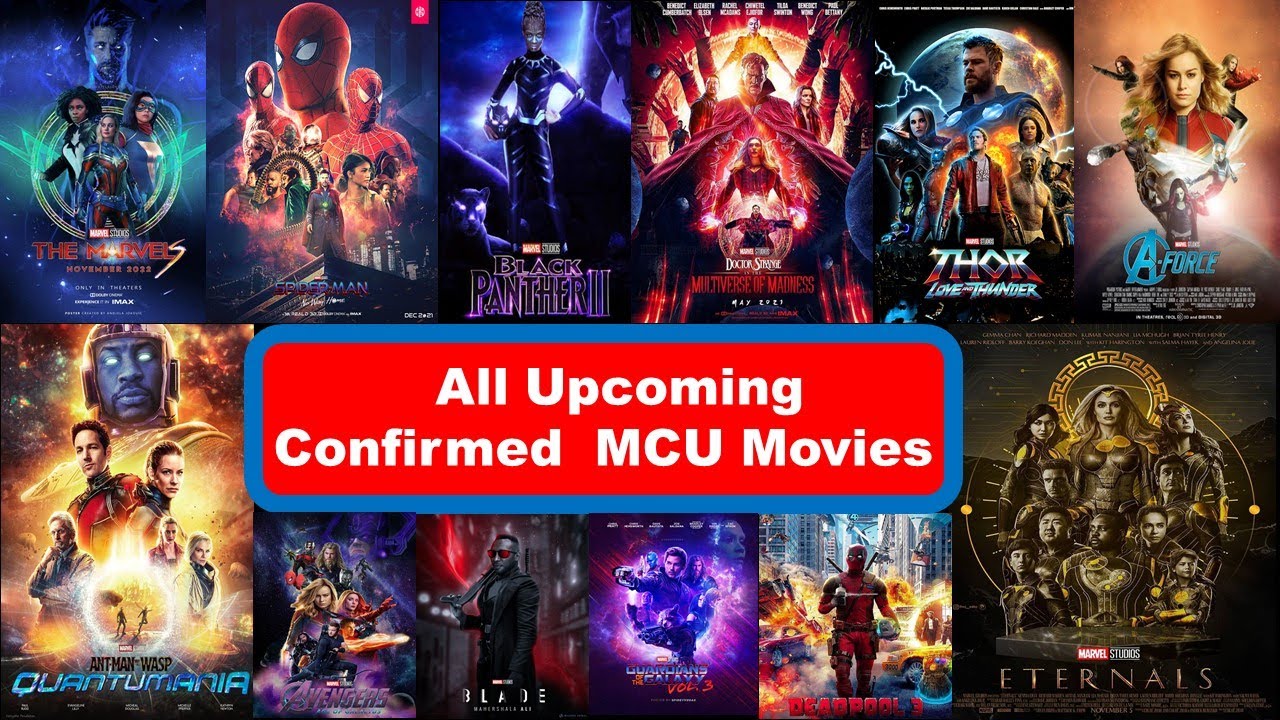 All Upcoming Confirmed MCU Movies